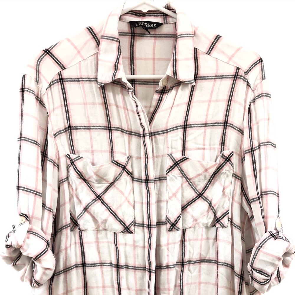 Flannel Women’s Button Down Shirt